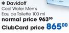 Davidoff Cool Water Men's Eau De Toilette-100ml