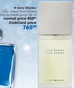 Issey Miyake L'Eau D'Issey Pour Homme Eau De Toilette Spray-125ml