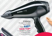 Babyliss Pro Light 2100 Watt Italian Dryer