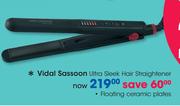 Vidal Sassoon Ultra Sleek Hair Straightener