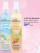 Oh So Heavenly Home Sweet Home Room Spray-200ml Each