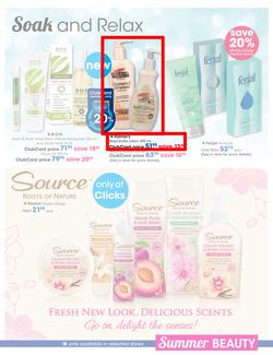 Clicks : Summer Beauty (6 Nov - 24 Dec 2015), page 37