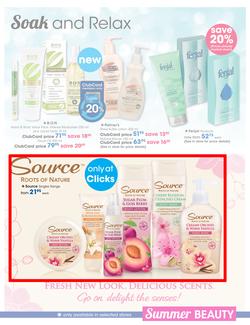Clicks : Summer Beauty (6 Nov - 24 Dec 2015), page 37