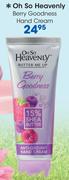 Oh So Heavenly Berry Goodness Hand Cream