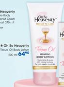 Oh So Heavenly Tissue Oil Body Lotion-200ml
