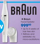 Braun Facial Epilator