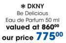 DKNY Be Delicious Eau De Parfum-50ml