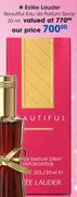 Estee Lauder Beautiful Eau De Parfum Spray-30ml