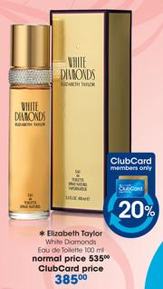 White diamond perfume shop price at edgars