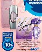 Guess Women Eau De Parfum Or Girl Belle Eau De Toilette-50ml