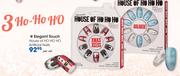 Elegant Touch House Of Ho Ho Ho Artificial Nails-Per Set