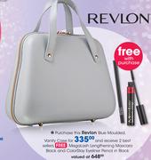 Revlon Blue Moulded Vanity Case