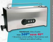 Kambrook 4 Slice Toaster