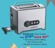 Kambrook 2 Slice Toaster