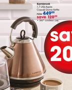 Kambrook 1.7Ltr Aspire Copper Dome Kettle