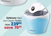 Safeway Mini Ice Cream Maker