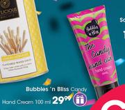 Bubbles ’n Bliss Candy Hand Cream-100ml