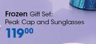Frozen Gift Set Peak Cap And Sunglasses