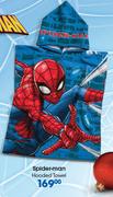 Spider-Man Hooded Towel