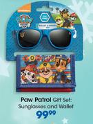 Paw Patrol Gift Set Sunglasses And Wallet