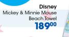 Disney & Minnie Mouse Beach Towel