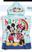 Disney Mickey & Minnie Mouse Hooded Towel