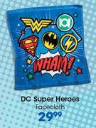 DC Super Heroes Facecloth