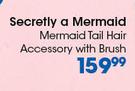 Secretly A Mermaid Tail Hair Accessory With Brush