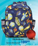 Oh So Brave Space Backpack