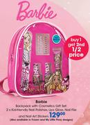 Barbie Backpack With Cosmetics Gift Set