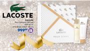 Lacoste Pour Femme Gift Set EDP 50ml And Body Lotion 100ml
