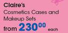 Claire’s Cosmetics Cases And Makeup Sets-Each