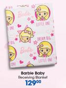 Barbie Baby Receiving Blanket