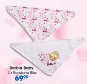 Barbie Baby Bandana Bibs-For 2