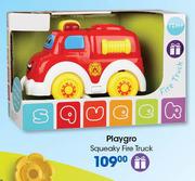 Playgro Squeaky Fire Truck