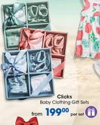 Clicks Baby Clothing Gift Sets-Per Set