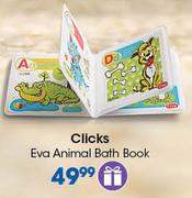 Clicks Eva Animal Bath Book