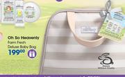 Oh So Heavenly Farm Fresh Deluxe Baby Bag