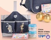 Clicks Made 4 Baby Nappy Caddy