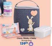 Clicks Made 4 Baby Storage Bag