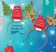Christmas Headbands-Each
