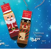 Christmas Socks-Each
