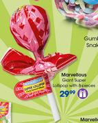 Marvellous Giant Super Lollipops With 8 Pieces