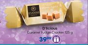 D'Licious Caramel Fudge Cracker-125g