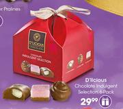 D'Licious Chocolate Indulgent Selection 6 Pack