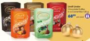 Lindt Lindor Chocolate Truffles In A Cornet Box-125g Per Pack