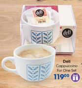 Deli Cappuccino For One Set