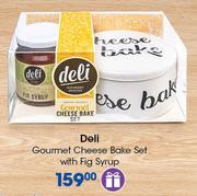 Deli Gourmet Cheese Bake Set With Fig Syrup