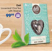 Deli Loose Leaf Chai Tea With Strainer