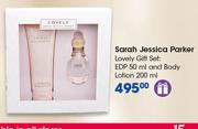 Sarah Jessica Parker Lovely Gift Set EDP 50ml And Body Lotion 200ml